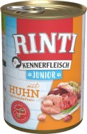 Rinti Kennerfleisch z Kurczakiem JUNIOR 400g.